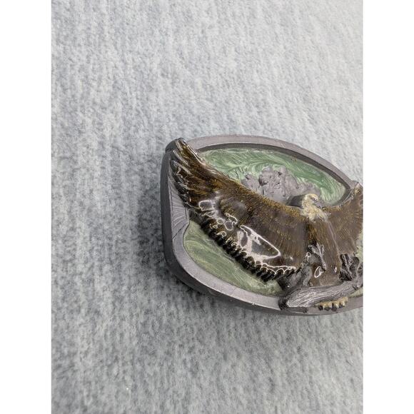 Vintage Masterpiece Collection Eagle Belt Buckle Buckles of America BA-139 USA - Picture 2 of 12